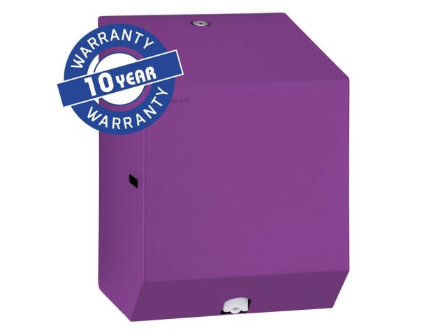 MERIDA STELLA VIOLET LINE MINI, CENTER PULL roll paper towel or toilet paper dispenser, violet